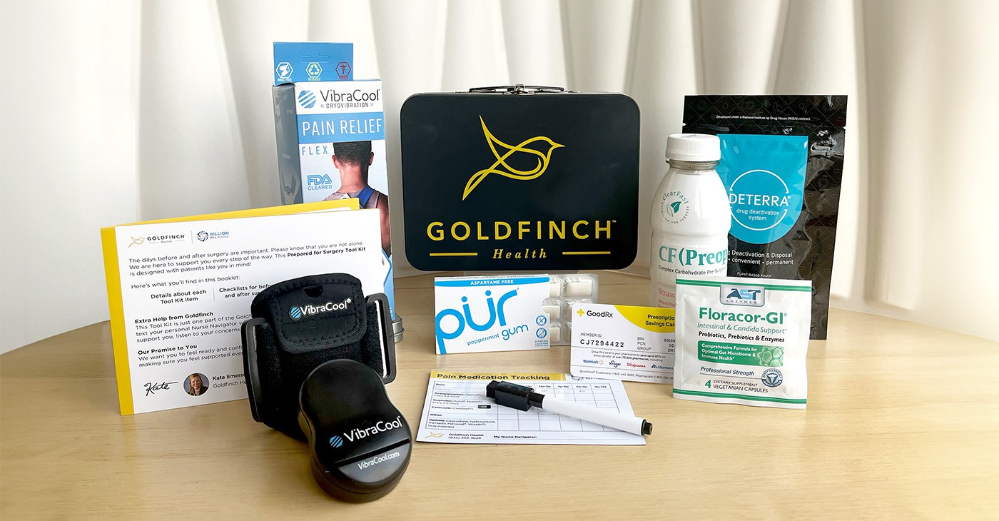 Goldfinch Health - Prepared for surgery tool kit