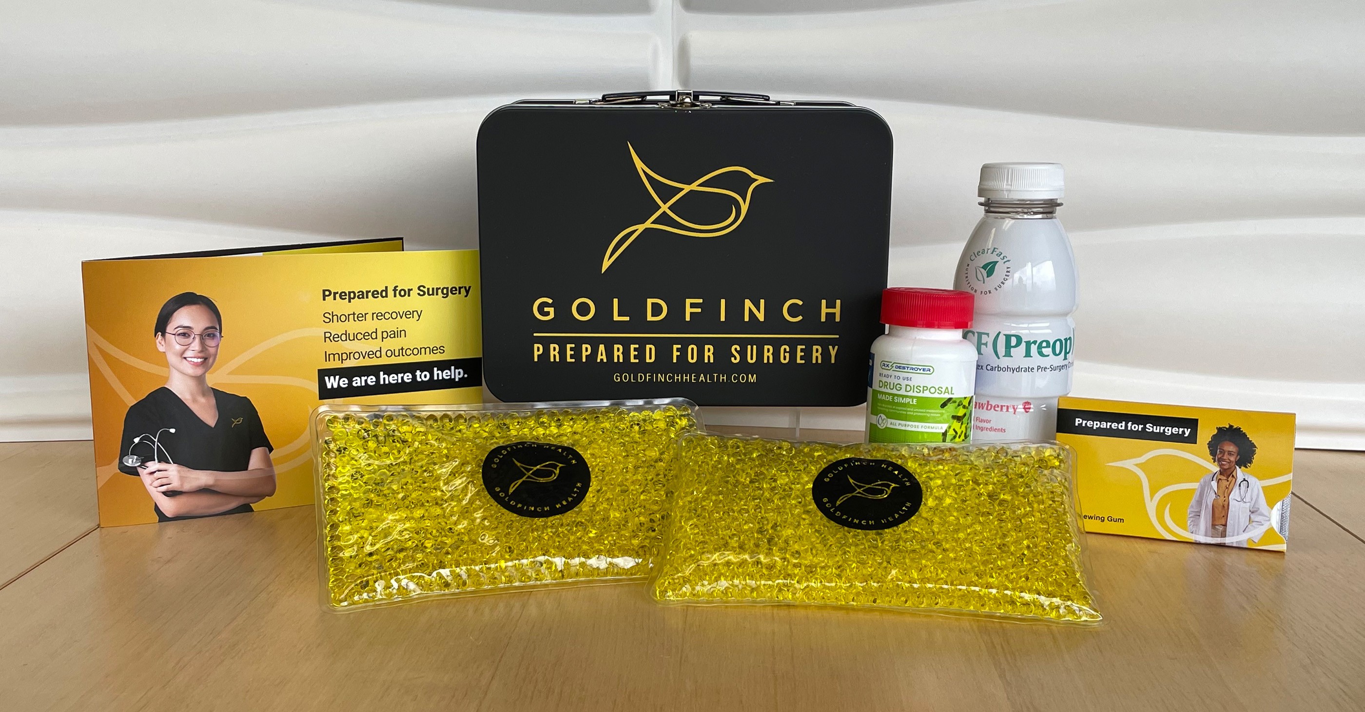 Goldfinch Health - prepared for surgery tool kit